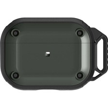Mudanis Apple Airpods Pro 2 (2.nesil) Asgard Kılıf - Koyu Yeşil