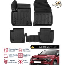 S-Dizayn Citroen C4 Elektrikli 3D Plus Havuzlu Paspas 2022+