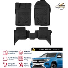 S-Dizayn Volkswagen Amarok 3D Plus Havuzlu Paspas 2023+