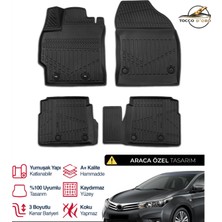 S-Dizayn Toyota Corolla 3D Pro Havuzlu Paspas 2013-2018