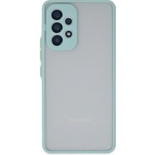 Mudanis Samsung Galaxy A13 4g Kılıf Montreal Silikon Kapak - Turkuaz