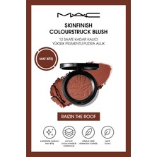 M.A.C Skinfinish Colourstruck Blush 12 Saate Kadar Kalıcı, Yüksek Pigmentli Pudra Allık - Raizin The Roof