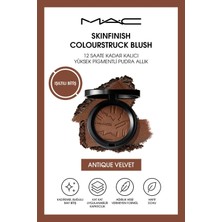 M.A.C Skinfinish Colourstruck Blush 12 Saate Kadar Kalıcı, Yüksek Pigmentli Pudra Allık - Antique Velvet