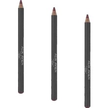 HBMB Store Uzun Süre Kalıcı Dağılma Yapmayan Nemlendirici Dudak Kalemi - Lipliner Pencil 07 Spicy Rose (3 Paketi)