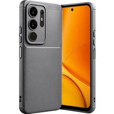 Mudanis Vivo Y29 4g Auto Focus Karbon Kapak - Gri