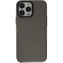 Mudanis Apple Iphone 14 Pro Kılıf Anka Pc Sert Metal Kapak - Siyah