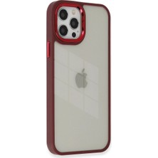 Mudanis Apple Iphone 12 Pro Max Kılıf Dora Kapak - Kırmızı