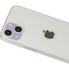 Mudanis Apple Iphone 13 Rainbow Kamera Lens Koruma Cam - Mor