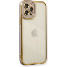 Mudanis Apple Iphone 12 Pro Max Kılıf Liva Lens Silikon - Lila