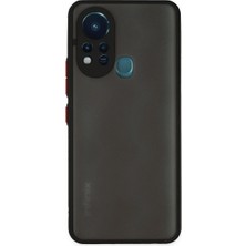 Mudanis Infinix Hot 11S Kılıf Montreal Silikon Kapak - Siyah