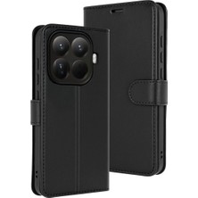 Mudanis Xiaomi Mi 15T Pro Trend S Plus Kapaklı Kılıf - Siyah