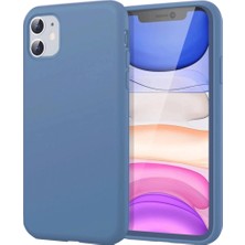Mudanis Apple Iphone 11 Kılıf First Silikon - Mavi