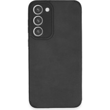 Mudanis Samsung Galaxy S23 Plus Kılıf Loop Deri Silikon - Siyah