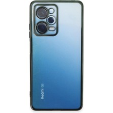 Mudanis Xiaomi Redmi Note 12 Pro 5g Kılıf Razer Lensli Silikon - Yeşil
