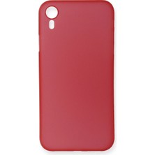 Mudanis Apple Iphone Xr Kılıf Pp Ultra Ince Kapak - Kırmızı
