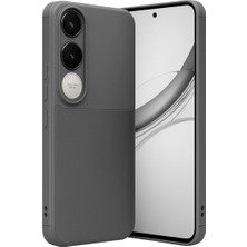 Mudanis Vivo V50 Lite 4g Auto Focus Karbon Kapak - Gri