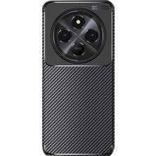 Mudanis Xiaomi Redmi 14C Kılıf Auto Focus Karbon Kapak - Siyah