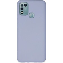 Mudanis Infinix Hot 10 Play Kılıf Nano Içi Kadife Silikon - Lila