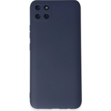 Mudanis Realme C11 Kılıf Nano Içi Kadife Silikon - Lacivert