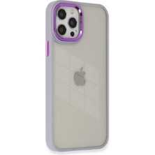 Mudanis Apple Iphone 12 Pro Max Kılıf Dora Kapak - Lila