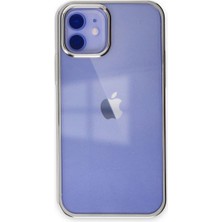Mudanis Apple Iphone 12 Kılıf Element Silikon - Gümüş