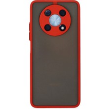Mudanis Huawei Nova Y90 Kılıf Montreal Silikon Kapak - Kırmızı