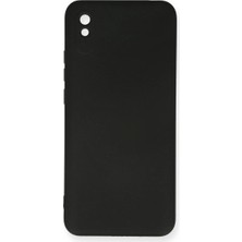 Mudanis Xiaomi Redmi 9A Kılıf Nano Içi Kadife Silikon - Siyah