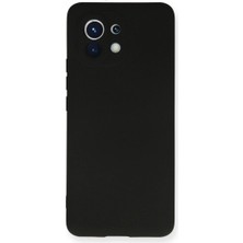Mudanis Xiaomi Mi 11 Kılıf Nano Içi Kadife Silikon - Siyah