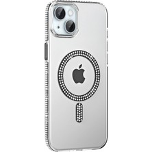 Mudanis Joko Apple Iphone 14 Move Taşlı Magsafe Kapak - Siyah