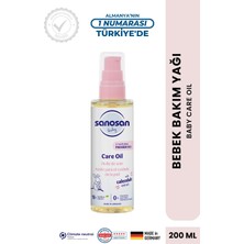 Sanosan Doğal Bakım Yağı 100 ml - Tatlı Badem ve Organik Zeytinyağlı Hassas Ciltler Için Yatıştırıcı ve Onarıcı Yoğun Bakım Terapisi