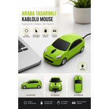 Vesamax Suv Araba Şeklinde 1200 Dpı 3 Düğmeli USB Kablolu Optik Mouse