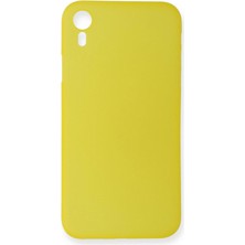 Mudanis Apple Iphone Xr Kılıf Pp Ultra Ince Kapak - Sarı