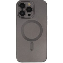 Mudanis Apple Iphone 13 Pro Kılıf Moshi Lens Magneticsafe Silikon - Füme