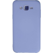 Mudanis Samsung Galaxy J7 Kılıf Nano Içi Kadife Silikon - Lila