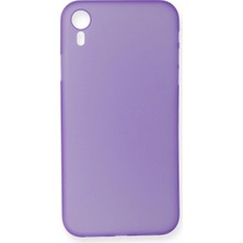 Mudanis Apple Iphone Xr Kılıf Pp Ultra Ince Kapak - Mor