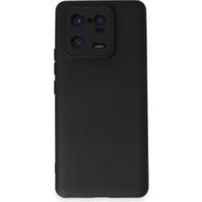Mudanis Xiaomi Mi 13 Pro Kılıf Nano Içi Kadife Silikon - Siyah