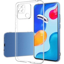Mudanis Xiaomi Redmi 10C Kılıf Lüx Şeffaf Silikon