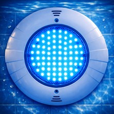 Gemaş Sıvaüstü LED Havuz Lambası  Slimfit Mavi Işık