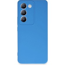 Mudanis Vivo V30 Lite 4g Kılıf First Silikon - Mavi