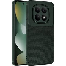 Mudanis Xiaomi Redmi Note 15 Pro 5g Auto Focus Karbon Kapak - Koyu Yeşil