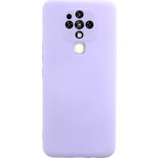 Mudanis Tecno Camon 16 Kılıf Nano Içi Kadife Silikon - Lila
