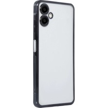 Mudanis Samsung Galaxy A06 Kılıf Razer Lensli Silikon - Siyah