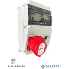 Eurotech Energy Elektrikli Araç Şarj Cihazları Için Montajlı Büyük Kombinasyon Kutusu