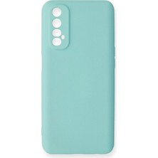 Mudanis Realme 7 Kılıf Nano Içi Kadife Silikon - Turkuaz