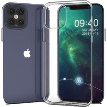 Mudanis Apple Iphone 12 Pro Max Kılıf Lüx Şeffaf Silikon