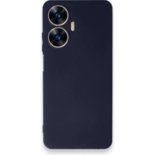 Mudanis Realme C55 Kılıf First Silikon - Lacivert