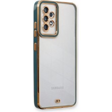 Mudanis Samsung Galaxy A53 5g Kılıf Liva Lens Silikon - Yeşil