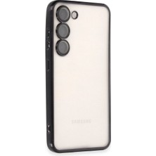 Mudanis Samsung Galaxy S24 Kılıf Razer Lensli Silikon - Siyah