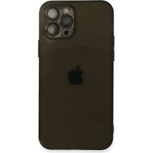 Mudanis Apple Iphone 12 Pro Kılıf Fly Lens Silikon - Siyah
