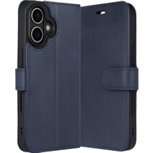 Mudanis Apple Iphone 17 Trend S Plus Kapaklı Kılıf - Lacivert